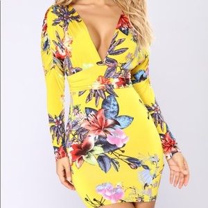 Amore mio floral dress
